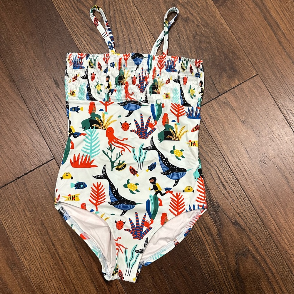 Hanna Andersson one piece swimsuit under the sea